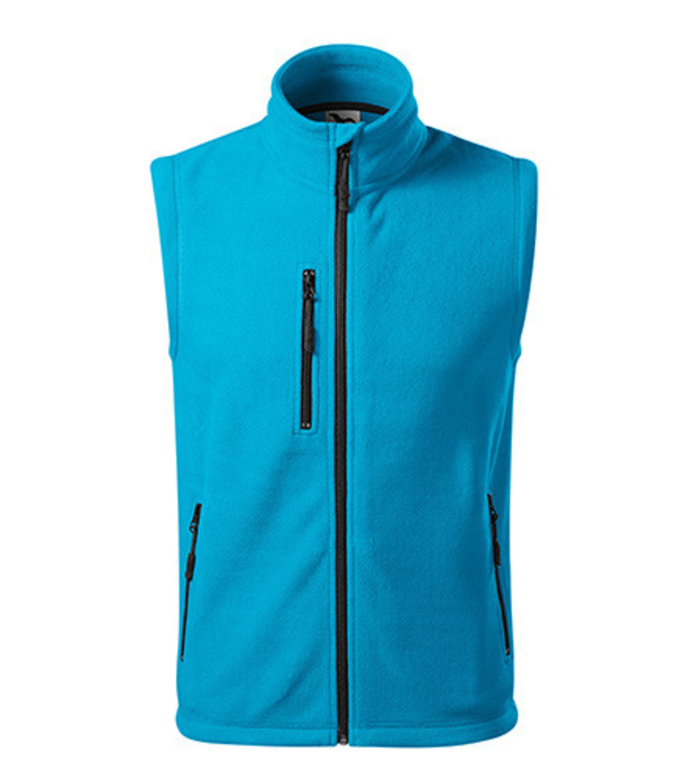 Unisex fleecová vesta Malfini Exit 525 - veľkosť: S, farba: tyrkysová
