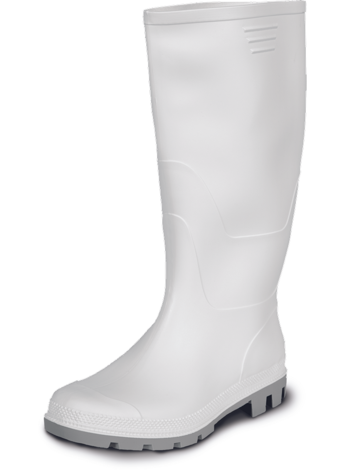 Gumáky Boots Ginocchio PVC - veľkosť: 45, farba: biela