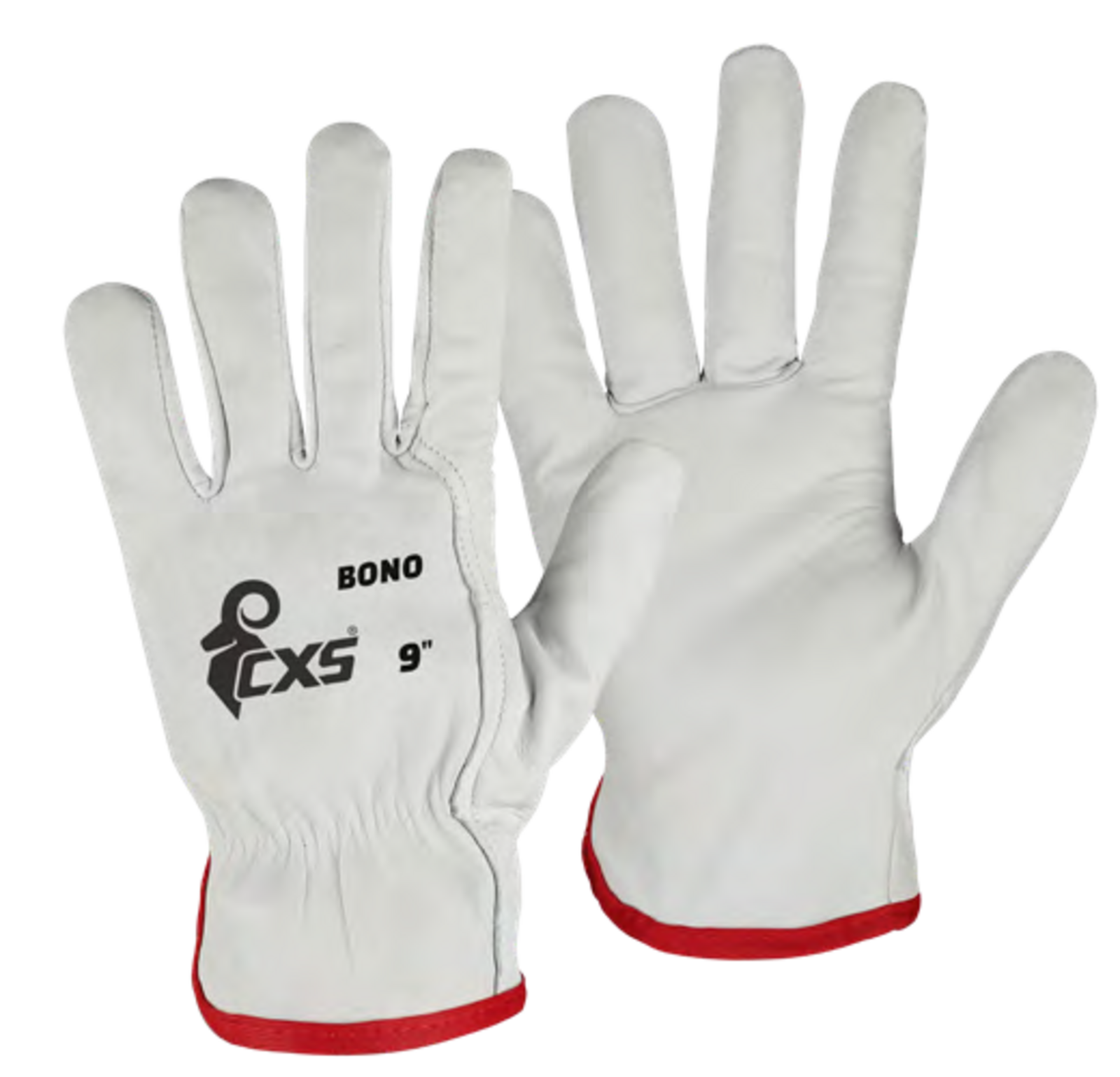 Kožené pracovné rukavice CXS Bono - veľkosť: 10/XL