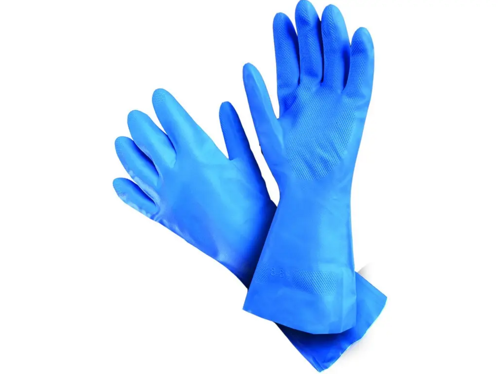 Kyselinovzdorné rukavice Mapa Ultranitril 495 - veľkosť: 7/S, farba: modrá