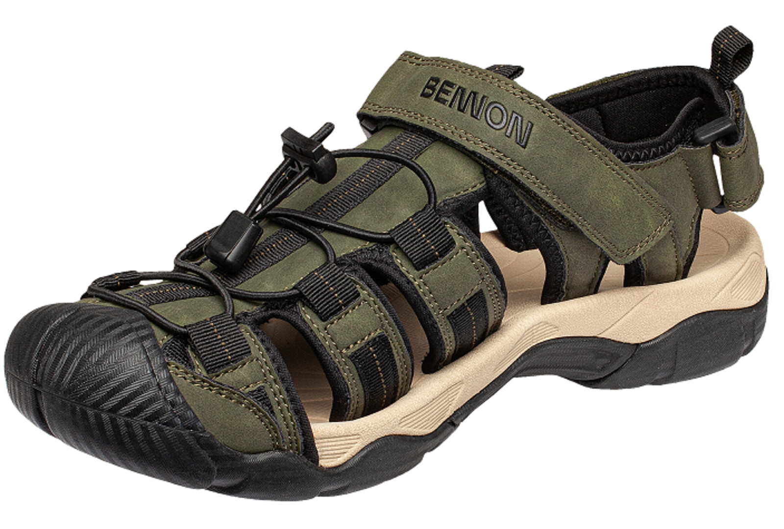 Ľahké sandále Bennon Amazon - veľkosť: 41, farba: zelená