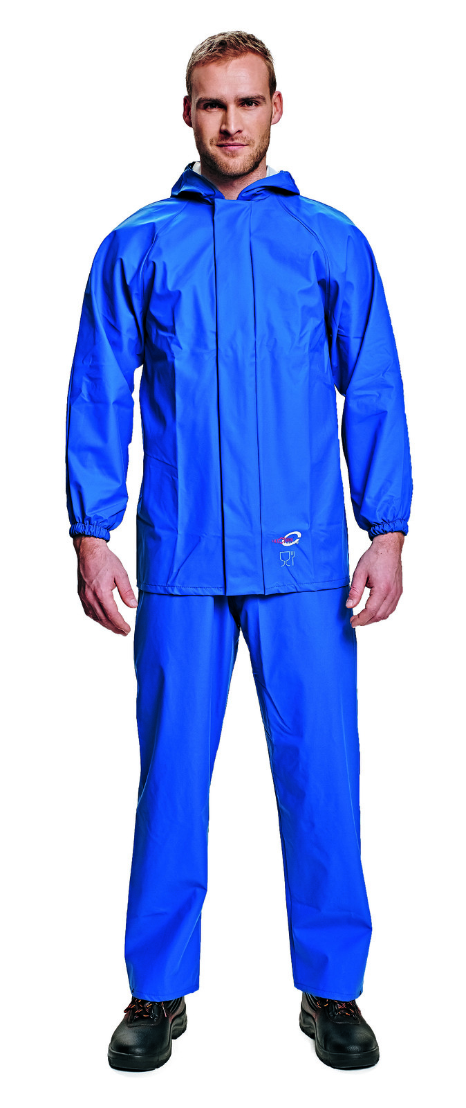 Nepremokavá bunda Morgat pánska - veľkosť: L, farba: modrá