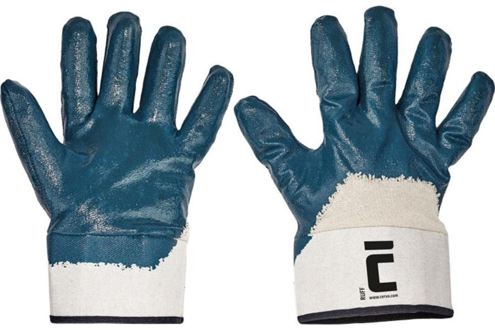 Nitrilové pracovné rukavice Ruff - veľkosť: 9/L