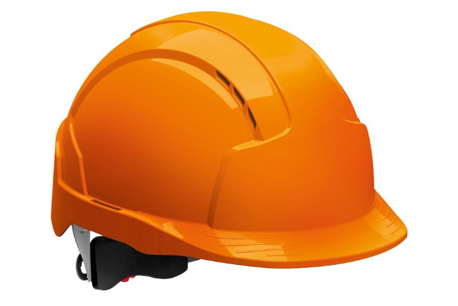 Ochranná pracovná prilba JSP EVO Lite s otočným kolieskom - farba: oranžová