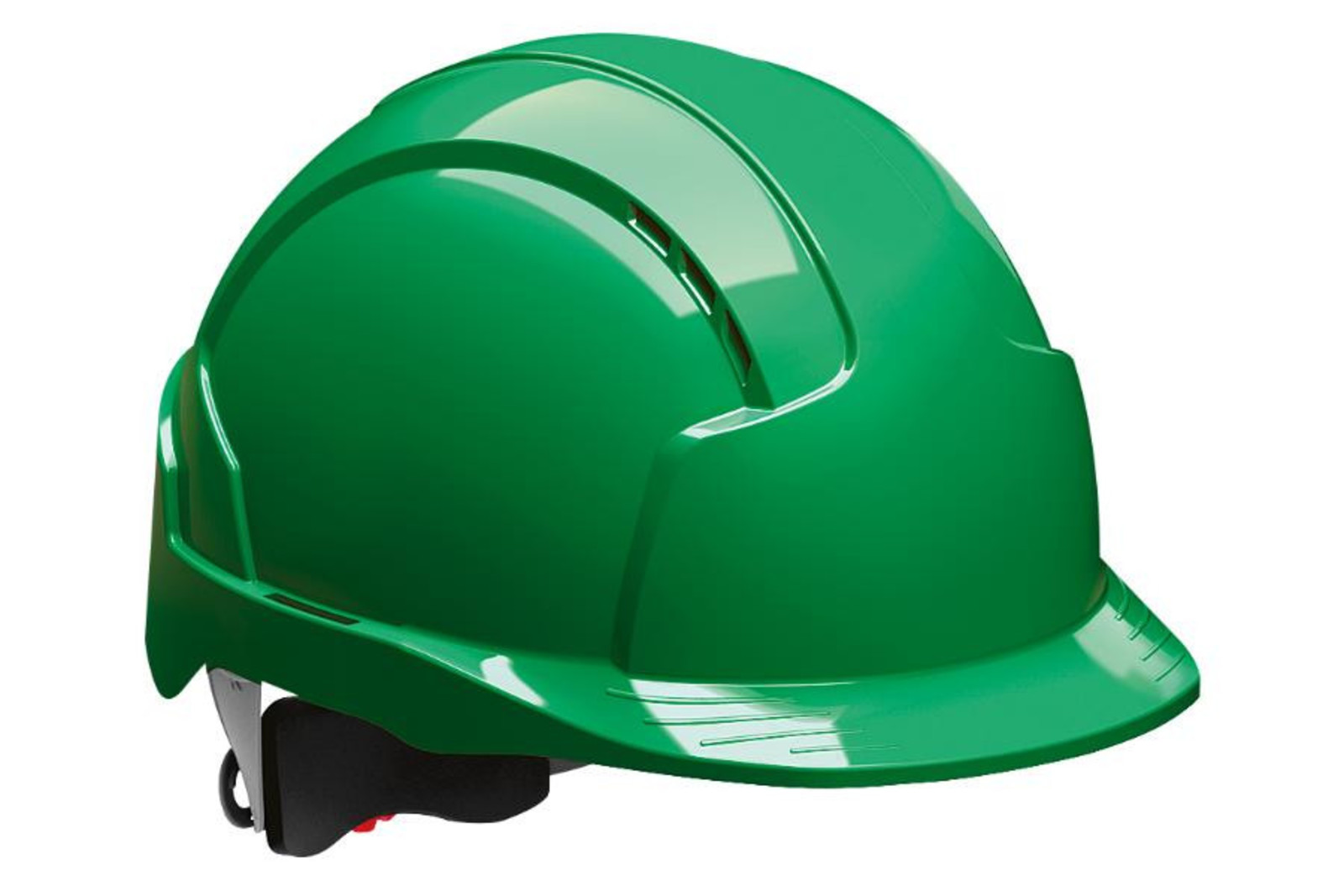 Ochranná pracovná prilba JSP EVO Lite s otočným kolieskom - farba: zelená