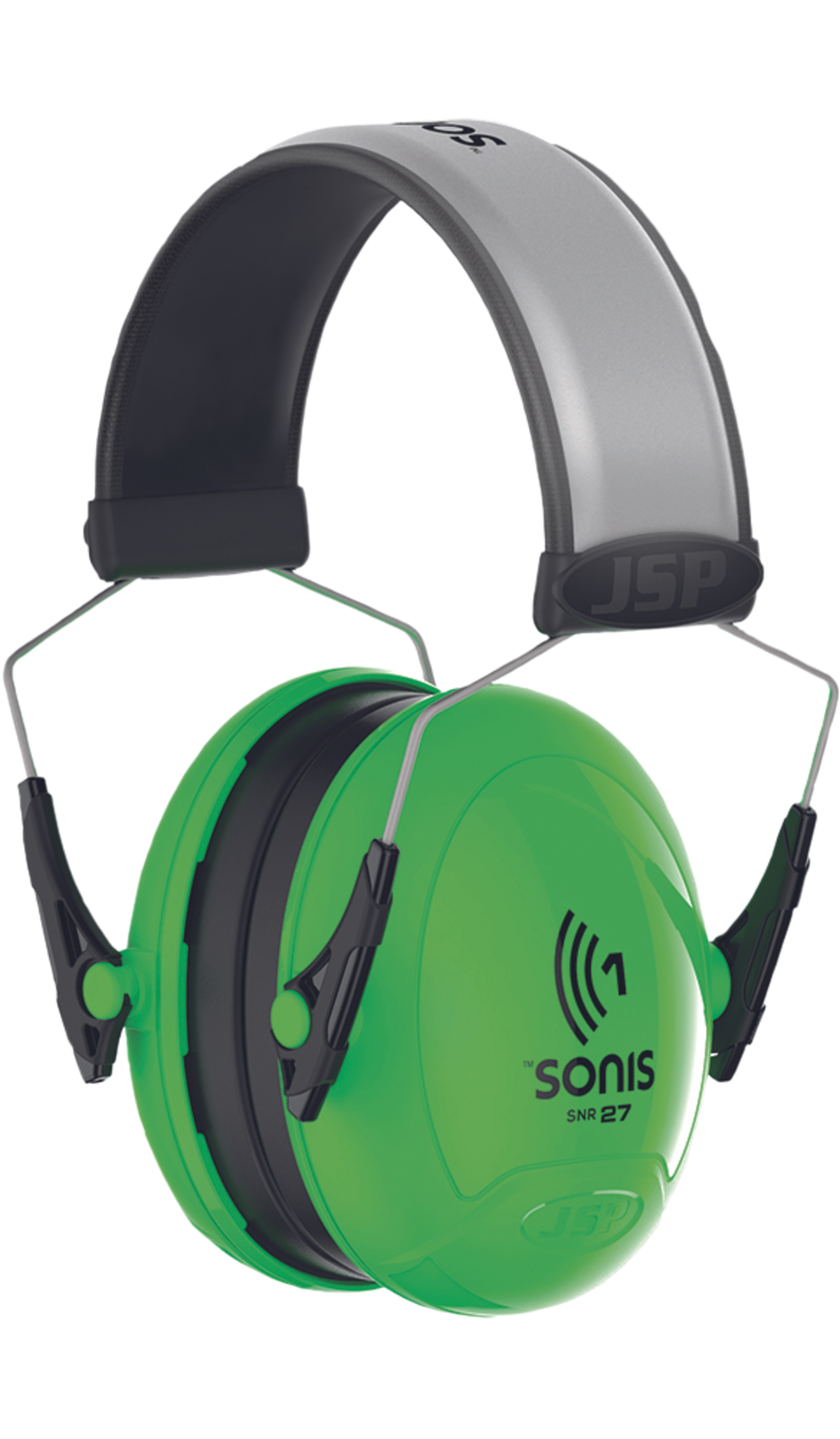 Ochranné slúchadlá JSP Sonis 1 - veľkosť: UNI, farba: zelená