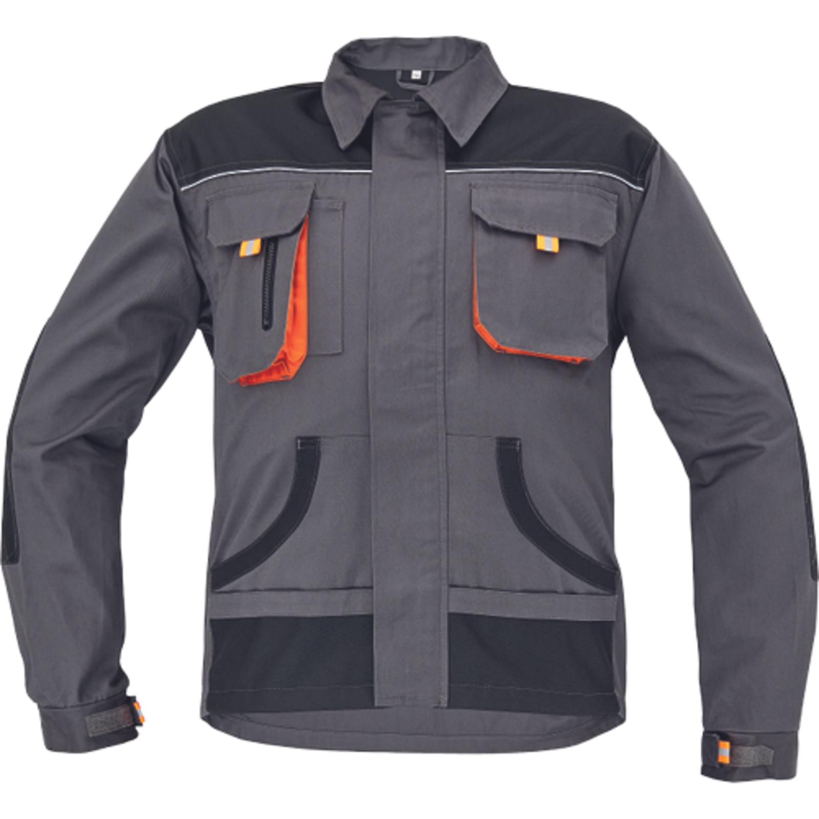 Odolná pracovná bunda Cerva FF Hans - veľkosť: 56, farba: sivá/antracit