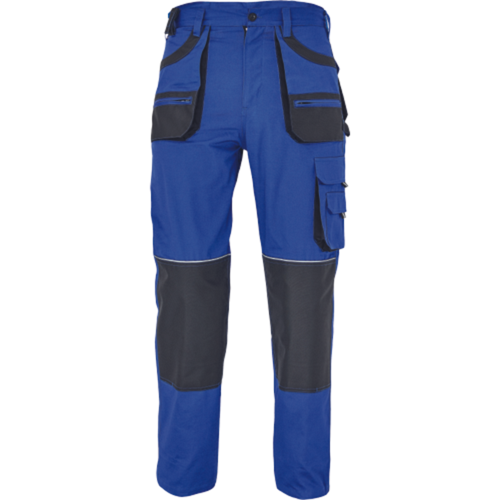 Odolné pracovné nohavice Cerva FF Hans - veľkosť: 50, farba: modrá/antracit