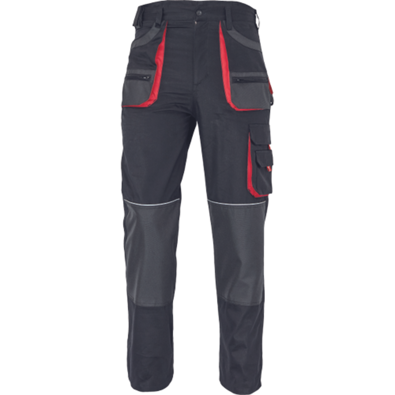 Odolné pracovné nohavice Cerva FF Hans - veľkosť: 54, farba: antracit/čierna