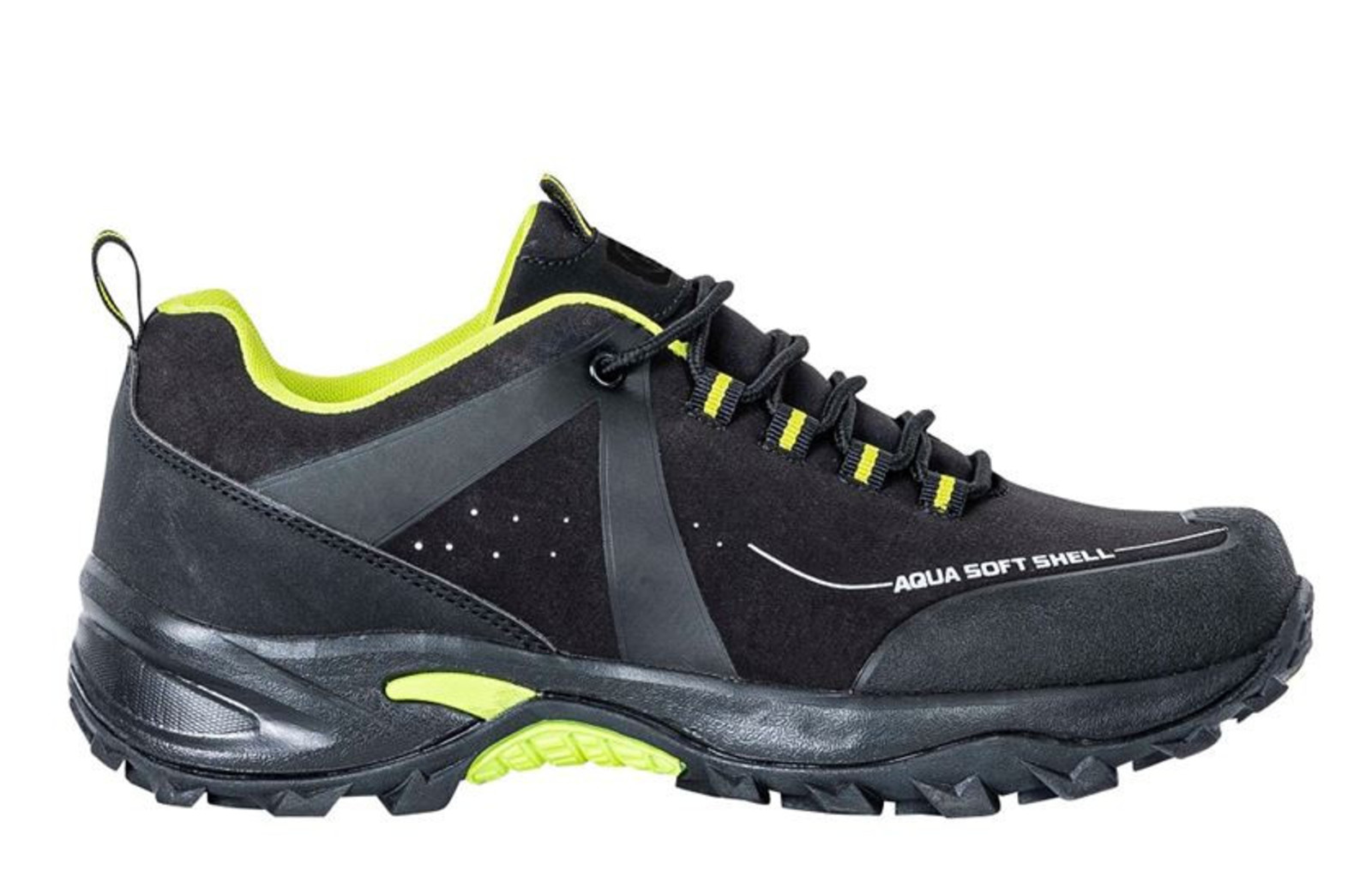 Outdoorová softshellová obuv Ardon Cross Low - veľkosť: 46, farba: čierna/zelená