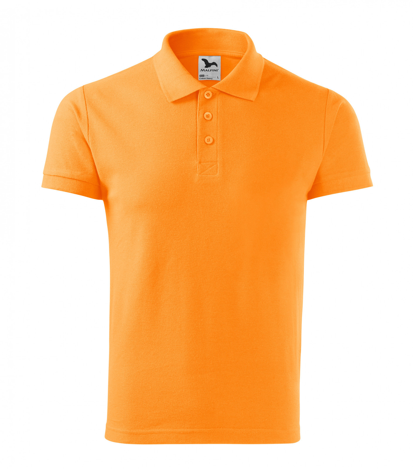 Pánska bavlnená polokošeľa Adler Cotton Heavy 215 - veľkosť: XL, farba: mandarínková oranžová