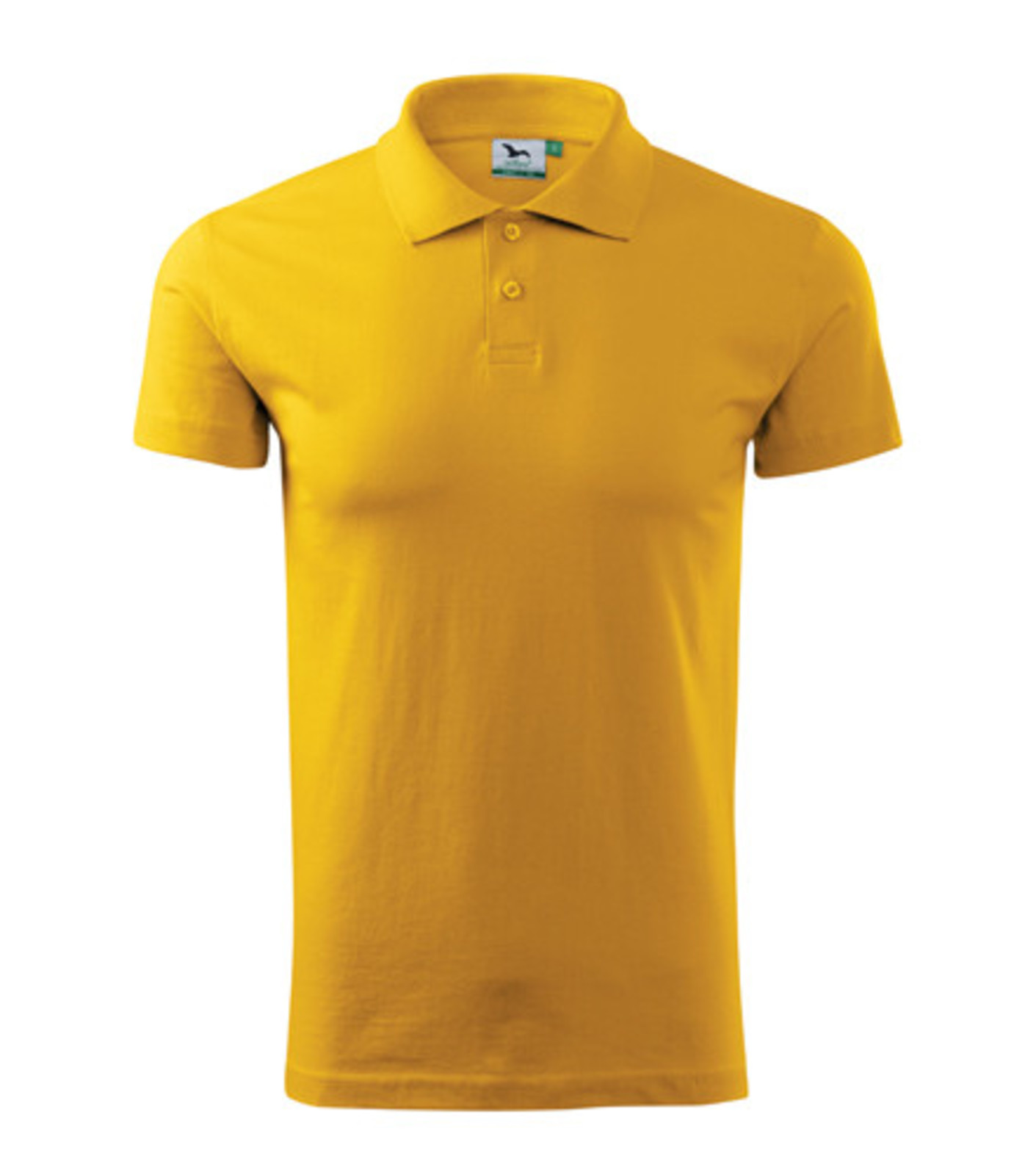 Pánska polokošeľa Mafini Single Jersey 202 - veľkosť: L, farba: žltá