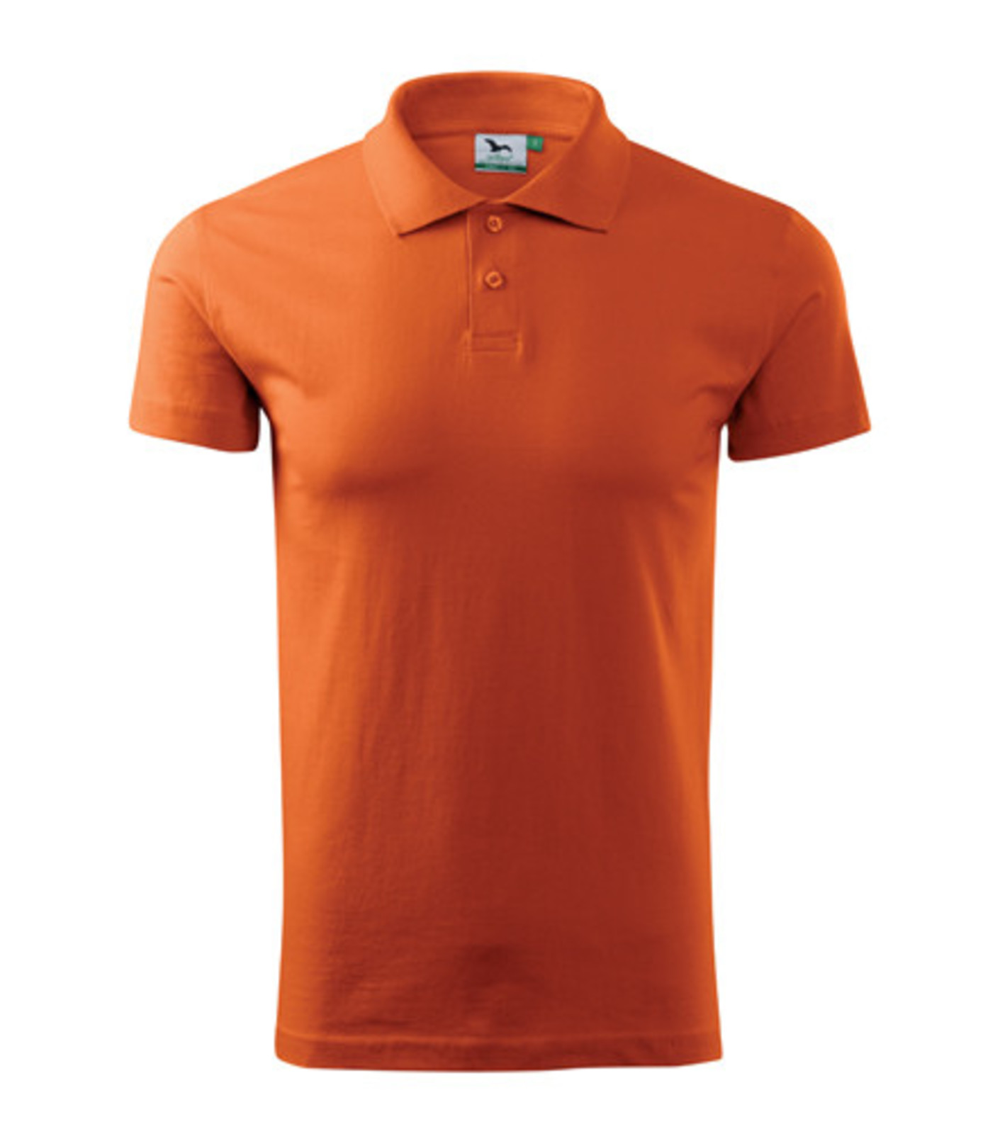 Pánska polokošeľa Mafini Single Jersey 202 - veľkosť: S, farba: oranžová