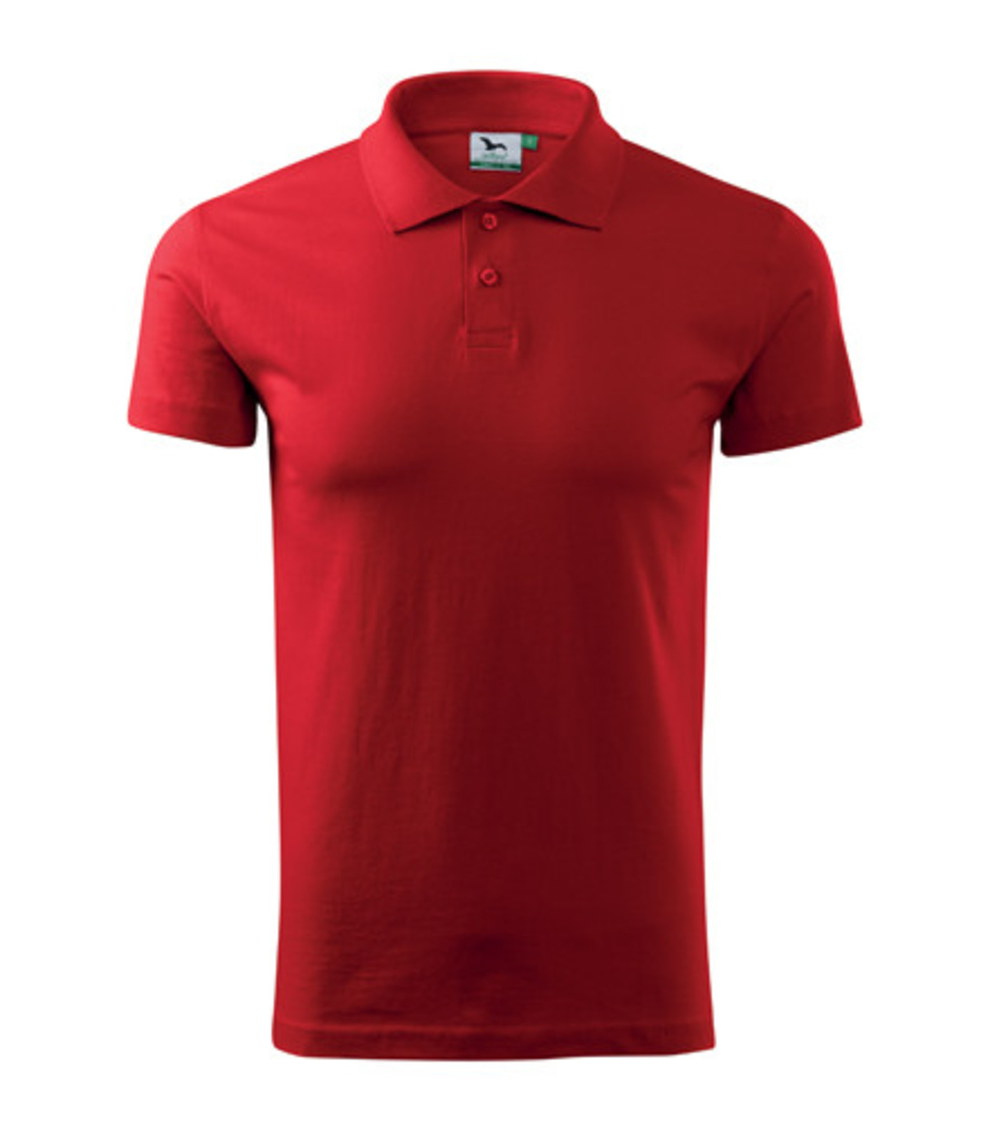 Pánska polokošeľa Mafini Single Jersey 202 - veľkosť: L, farba: červená