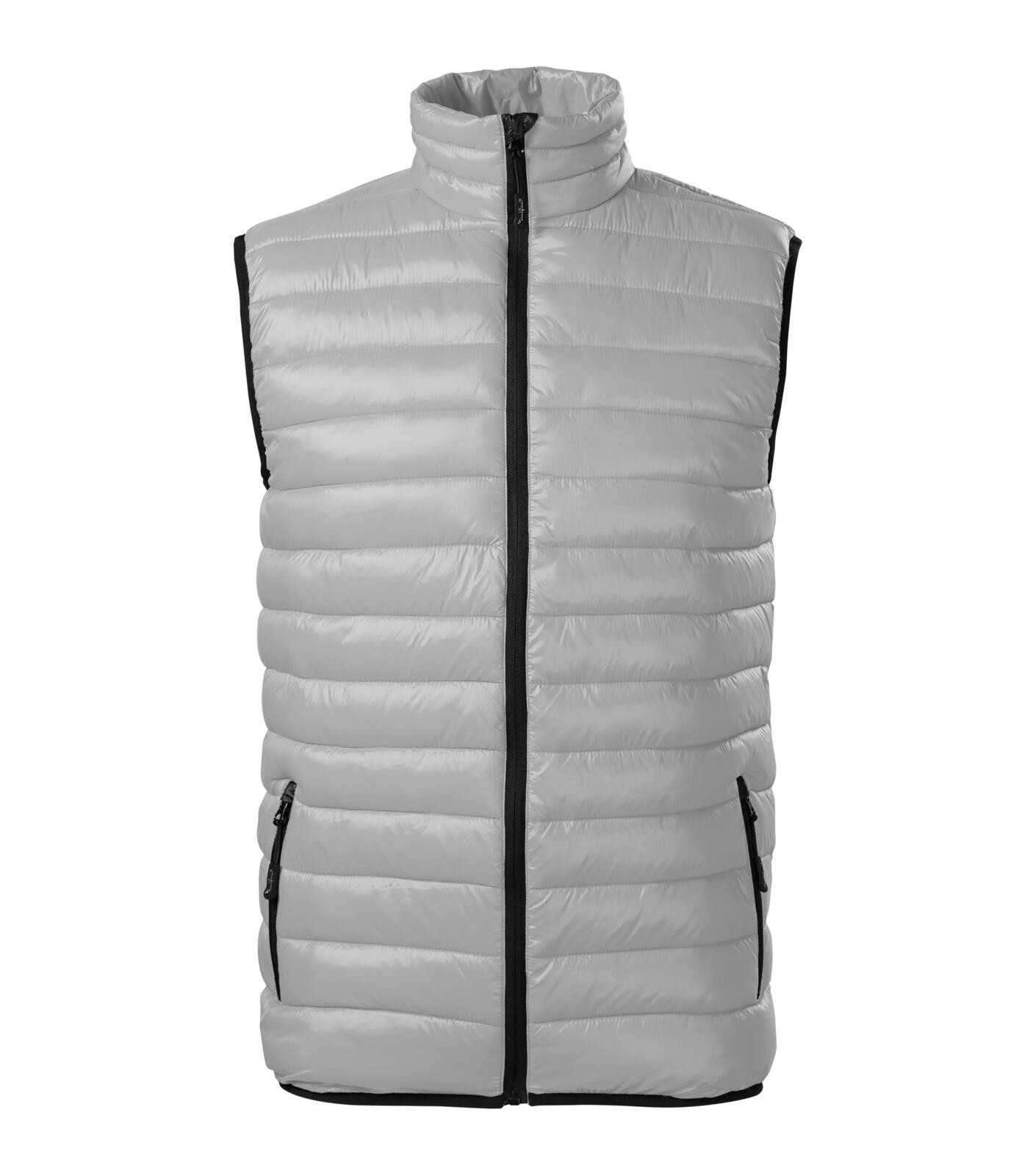 Pánska vesta Malfini Premium Everest 553 - veľkosť: S, farba: strieborná