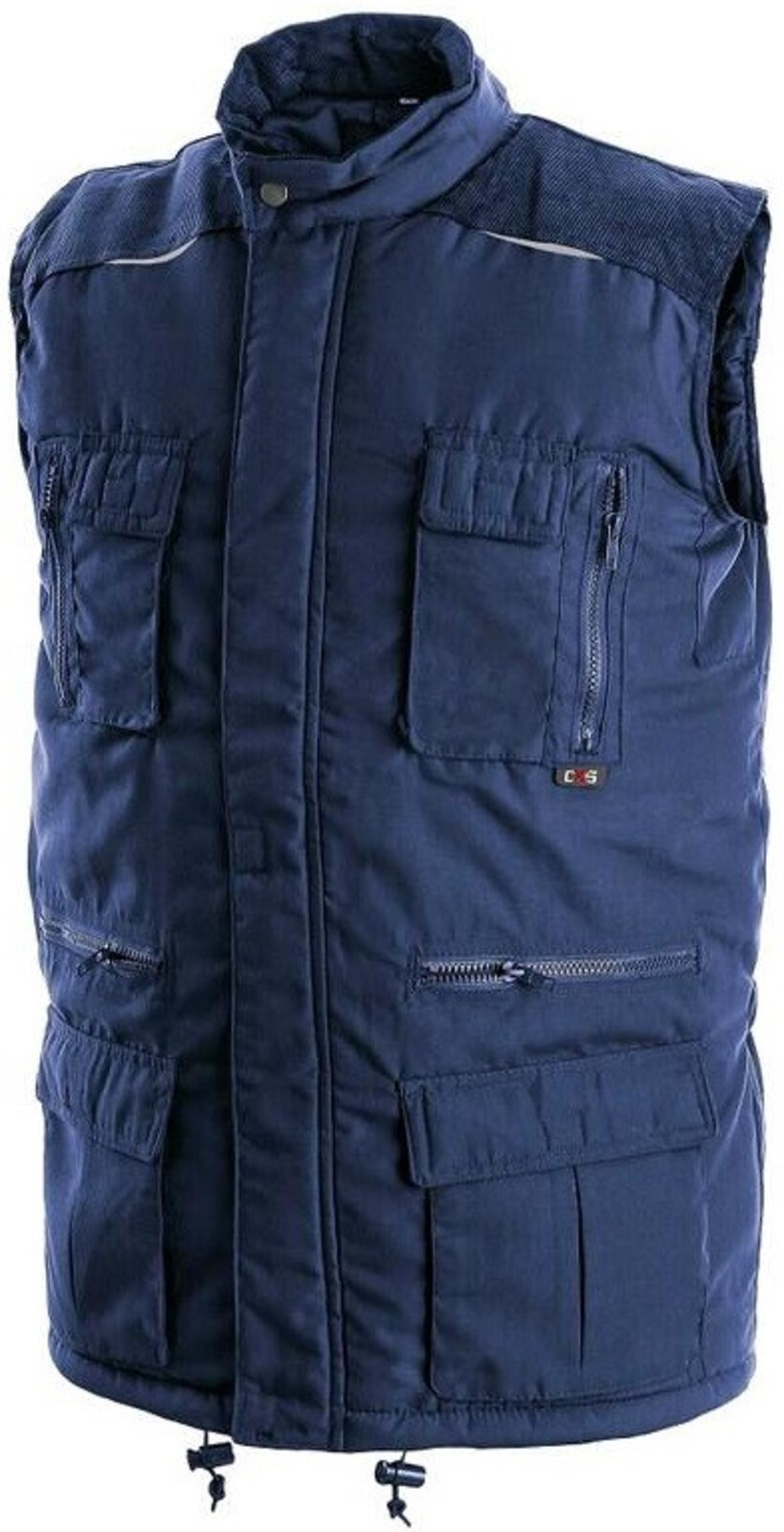 Pánska zateplená zimná vesta CXS Ohio - veľkosť: 3XL, farba: tmavo modrá
