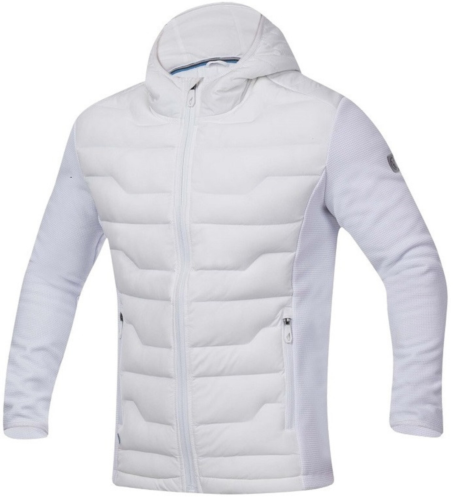 Pánska úpletová bunda Ardon Nypaxx - veľkosť: L, farba: biela