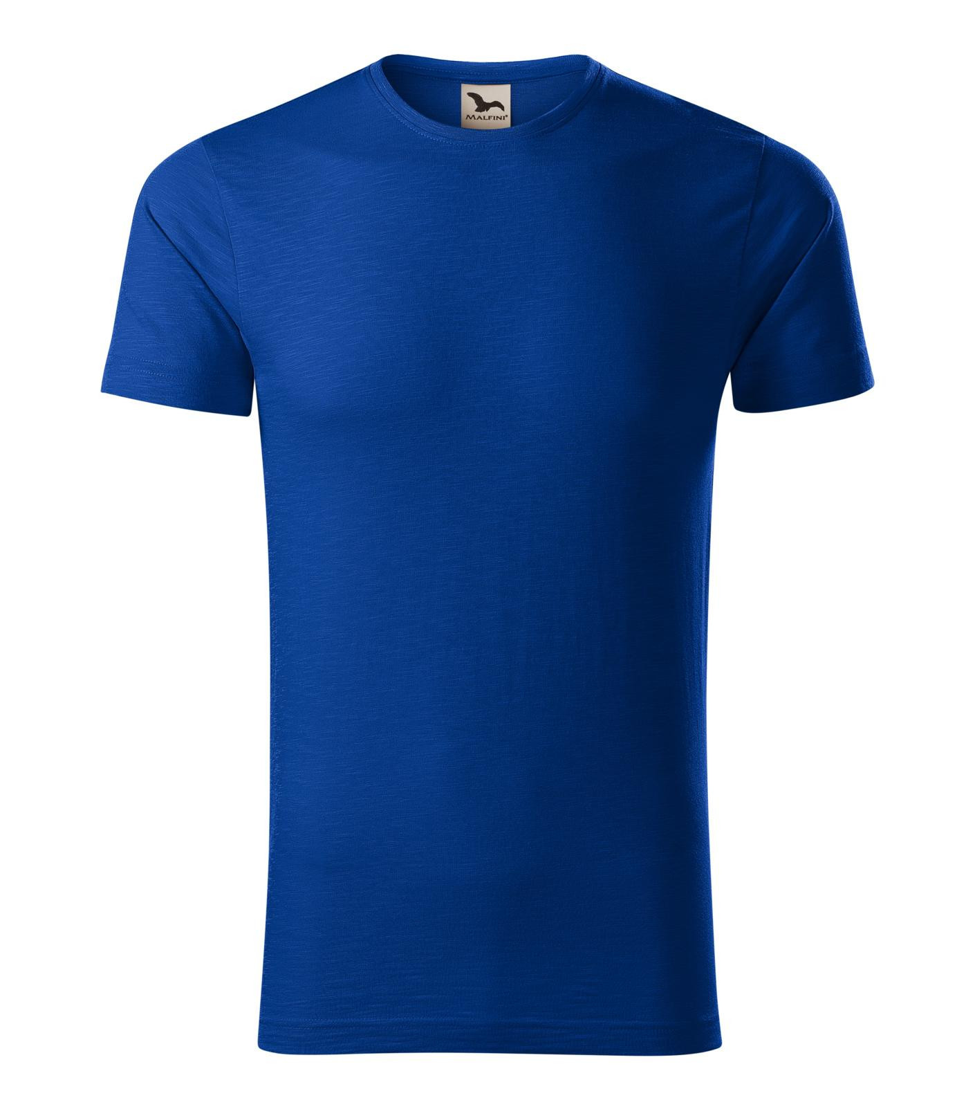 Pánske bavlnené tričko Malfini Native 173 - veľkosť: XXL, farba: kráľovská modrá