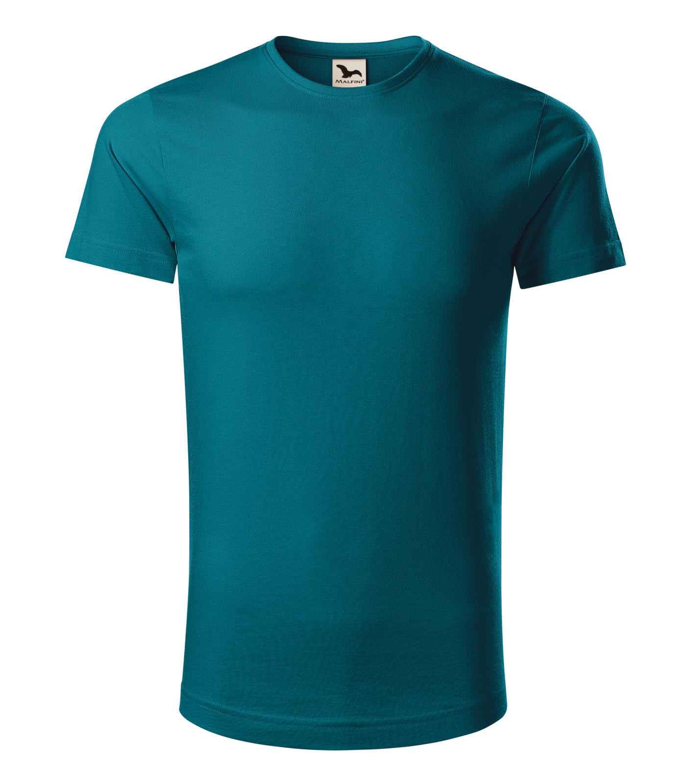 Pánske bavlnené tričko Malfini Origin 171 - veľkosť: XL, farba: petrolejová