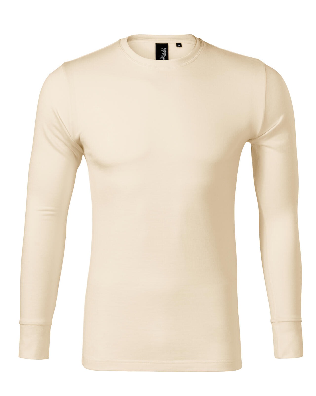 Pánske merino tričko s dlhým rukávom Malfini Premium Merino Rise LS 159 - veľkosť: S, farba: mandľová