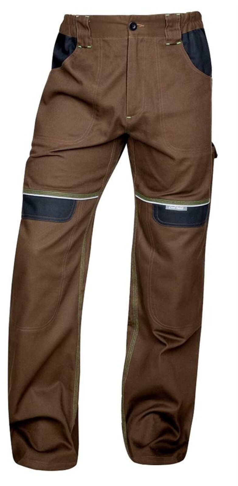 Pánske montérkové nohavice do pása Ardon Cool Trend - veľkosť: 58, farba: hnedá