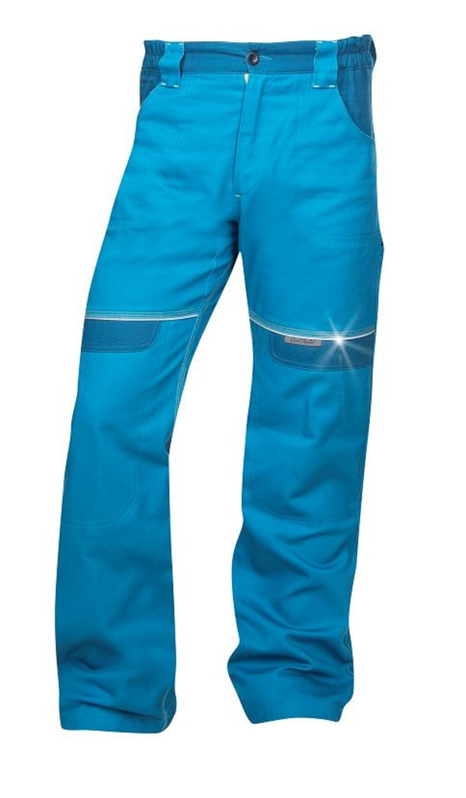 Pánske montérkové nohavice do pása Ardon Cool Trend - veľkosť: 62, farba: stredne modrá