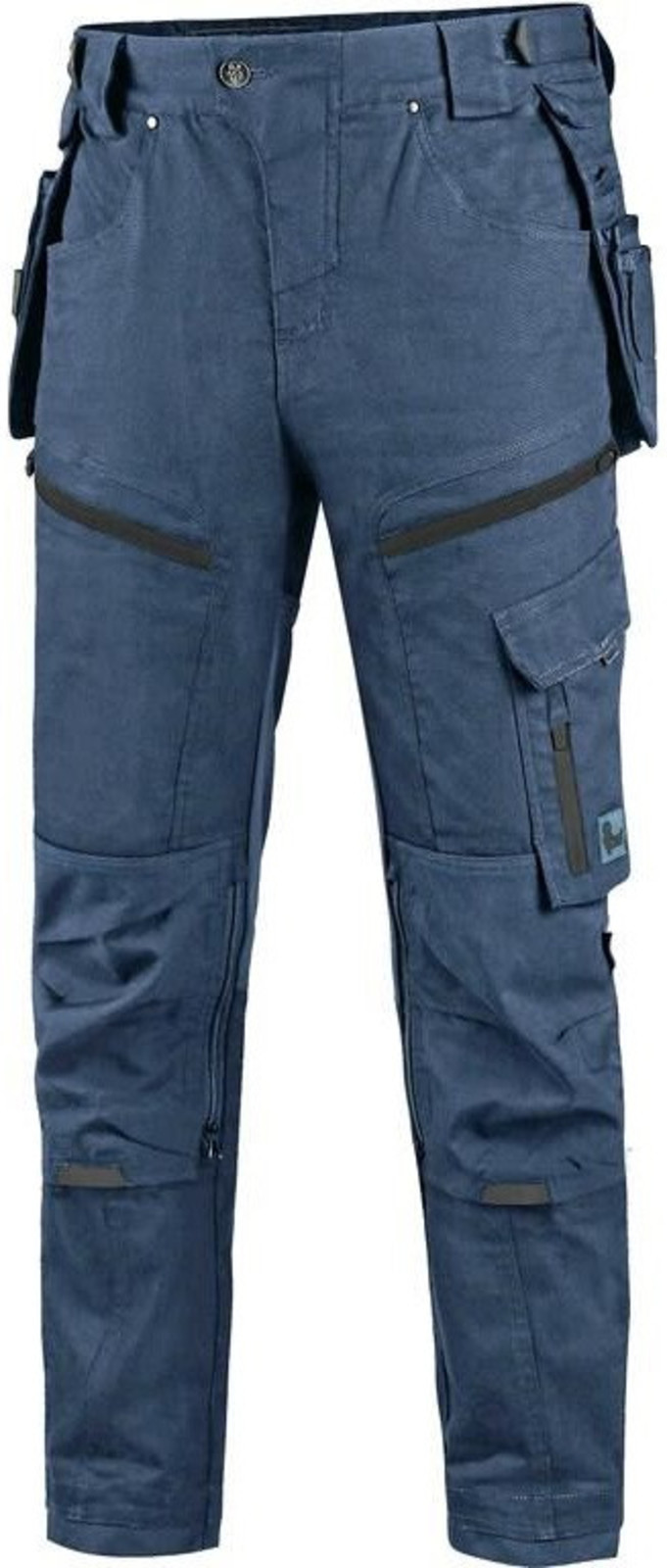 Pánske pracovné nohavice CXS Leonis - veľkosť: 48, farba: modrá