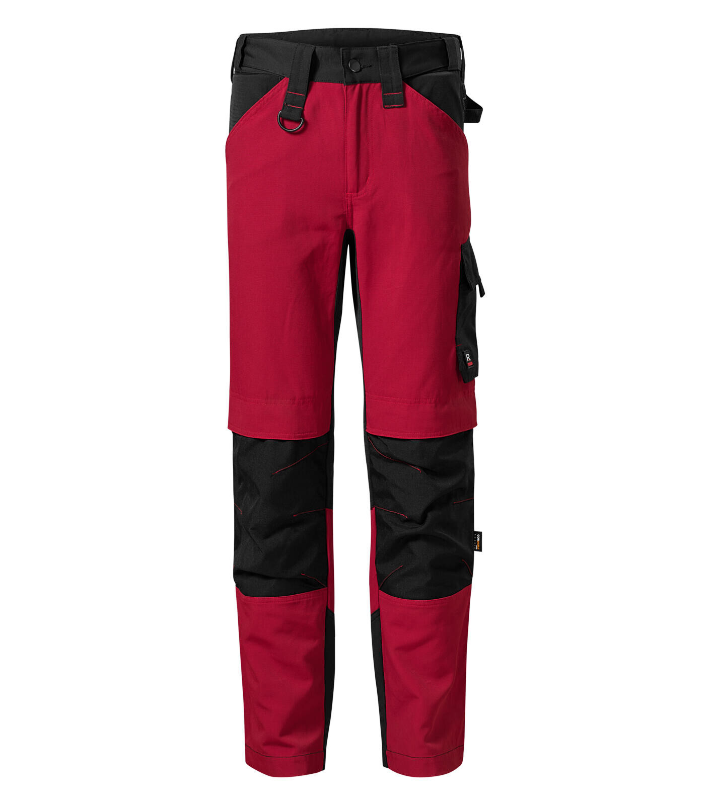 Pánske pracovné nohavice Rimeck Vertex W07 - veľkosť: 56, farba: červená/čierna