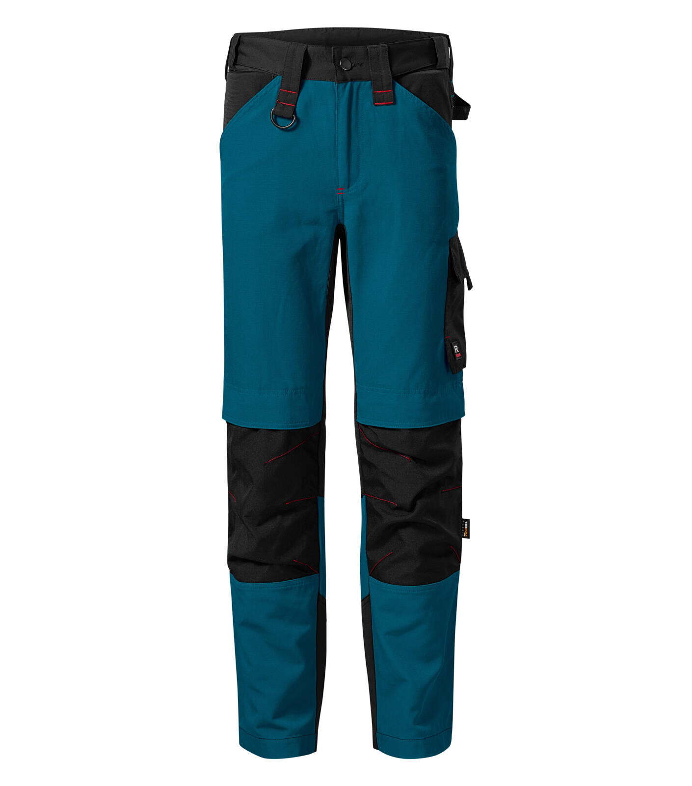 Pánske pracovné nohavice Rimeck Vertex W07 - veľkosť: 46, farba: petrolejová/čierna