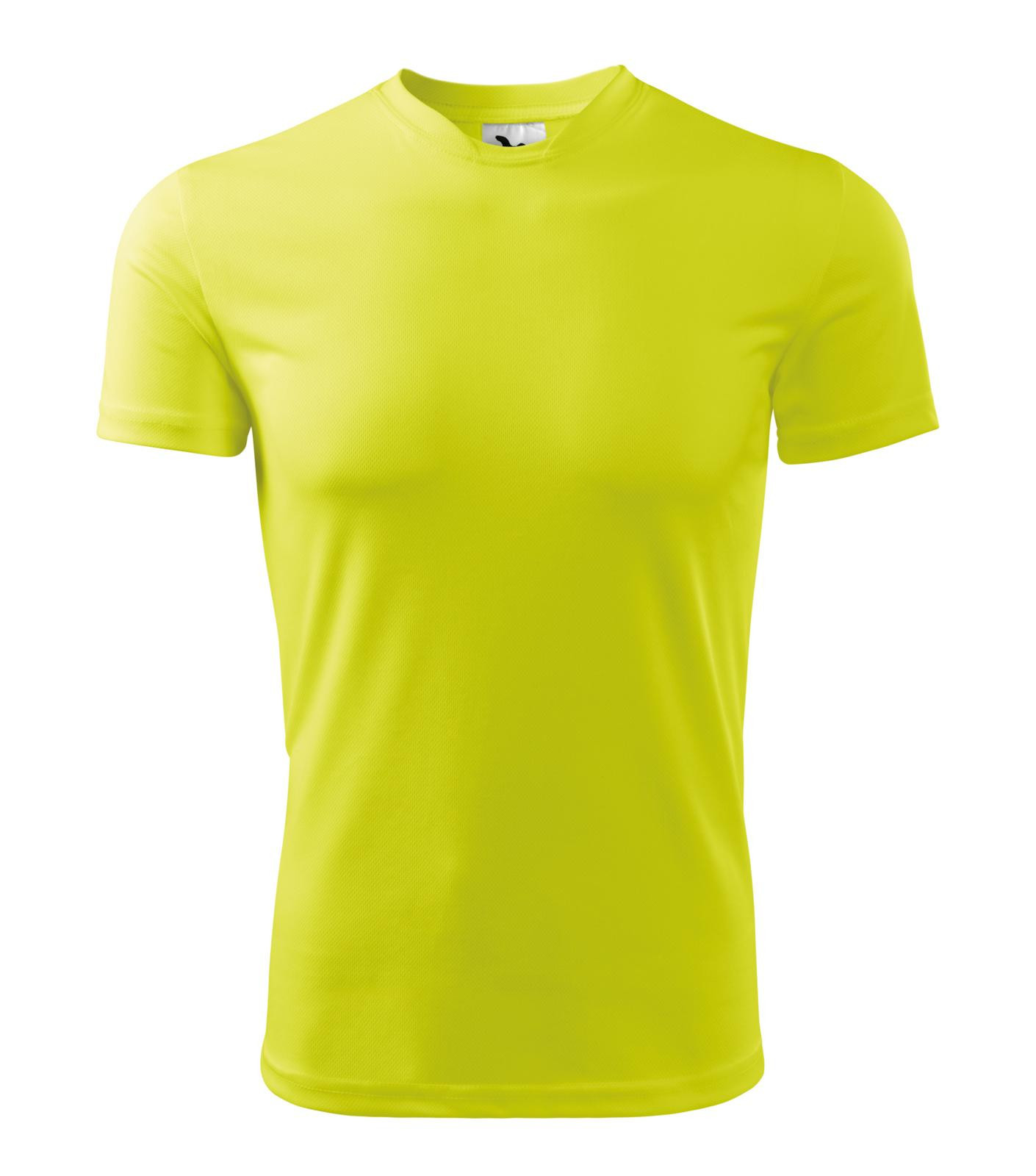 Pánske rýchloschnúce tričko Malfini Fantasy 124 - veľkosť: L, farba: neonová žltá