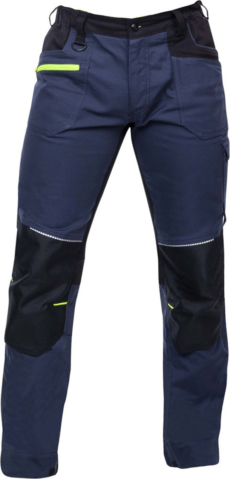 Pánske strečové montérkové nohavice Ardon 4Xstretch - veľkosť: 62, farba: tmavo modrá