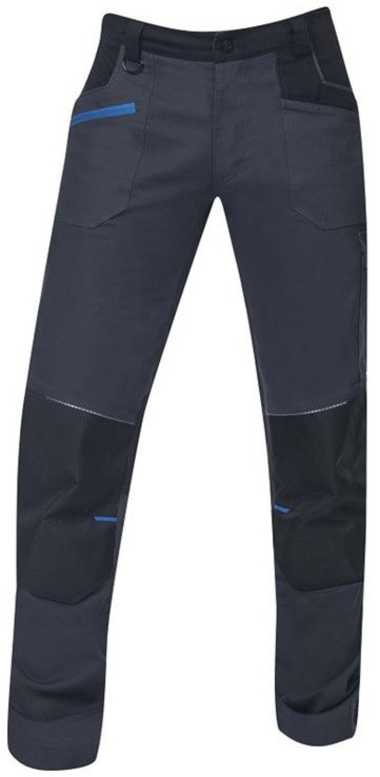 Pánske strečové montérkové nohavice Ardon 4Xstretch - veľkosť: 60, farba: tmavo šedá