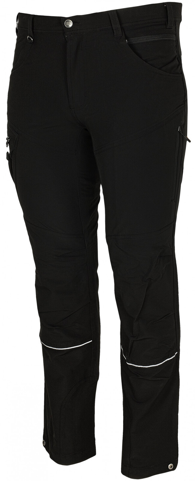 Pánske strečové nohavice Bennon Fobos - veľkosť: 54, farba: čierna