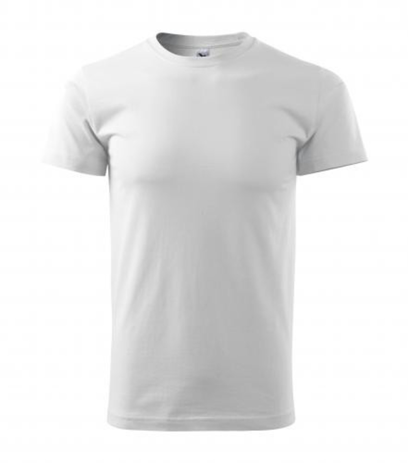 Pánske tričko Malfini Basic 129 - veľkosť: 5XL, farba: biela