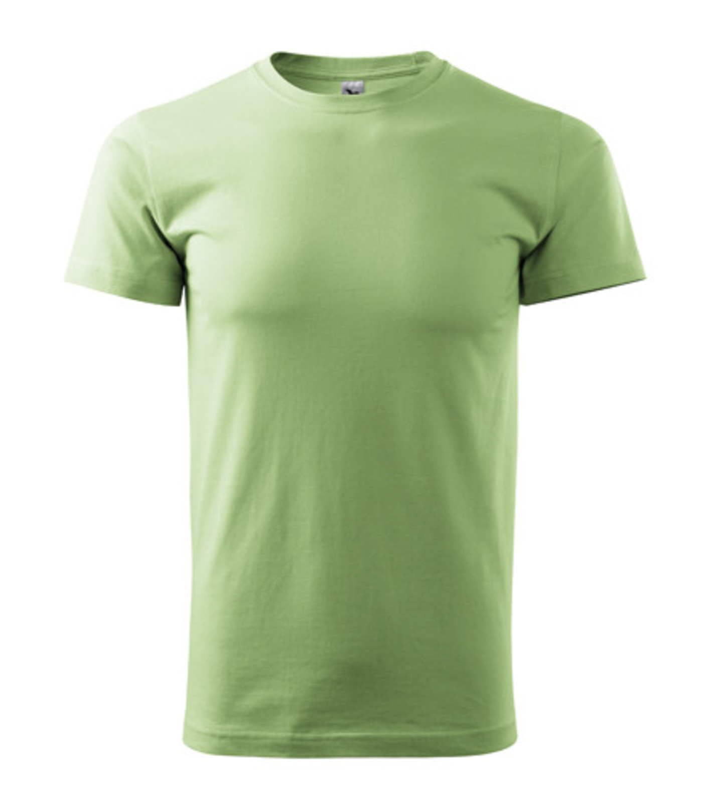 Pánske tričko Malfini Basic 129 - veľkosť: 4XL, farba: hráškovo zelená