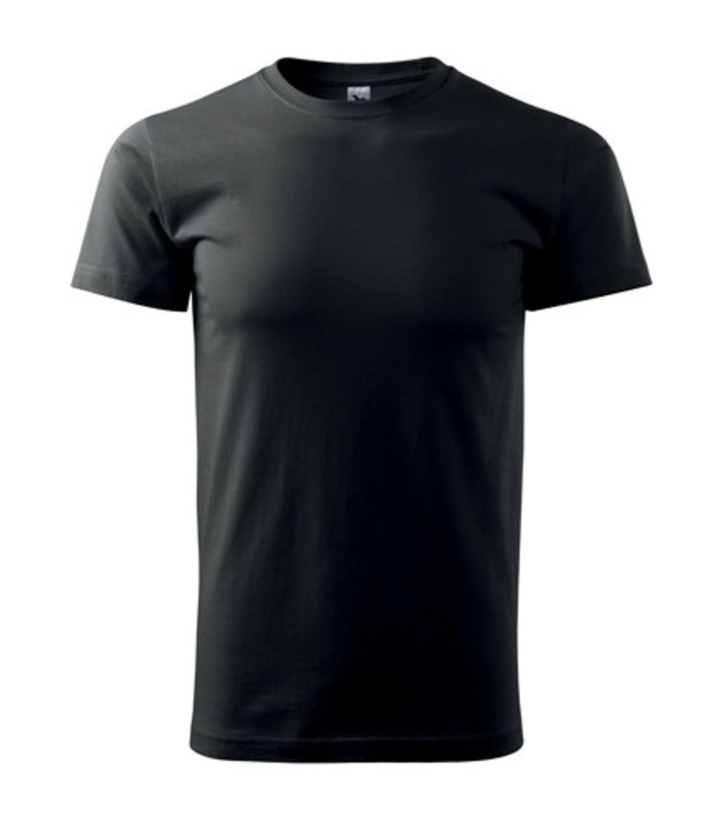Pánske tričko Malfini Basic 129 - veľkosť: 5XL, farba: čierna