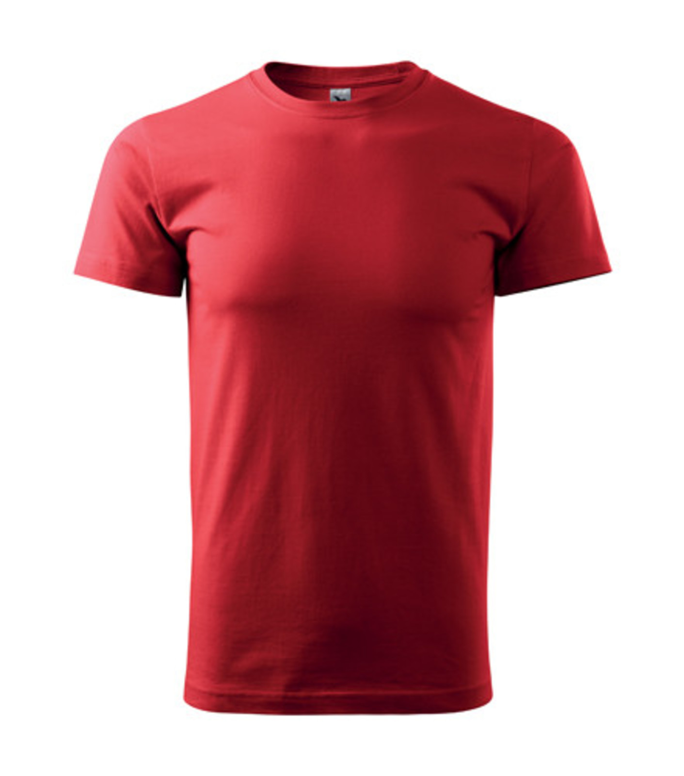 Pánske tričko Malfini Basic 129 - veľkosť: S, farba: červená
