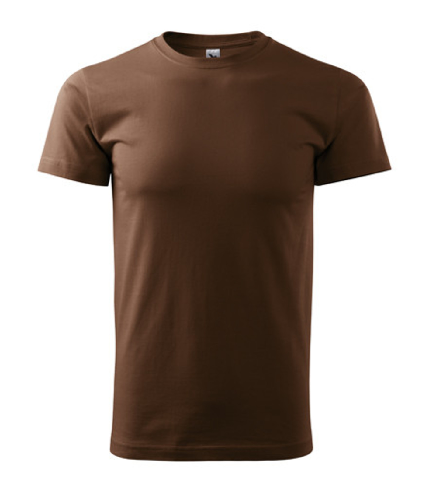Pánske tričko Malfini Basic 129 - veľkosť: M, farba: čokoládová