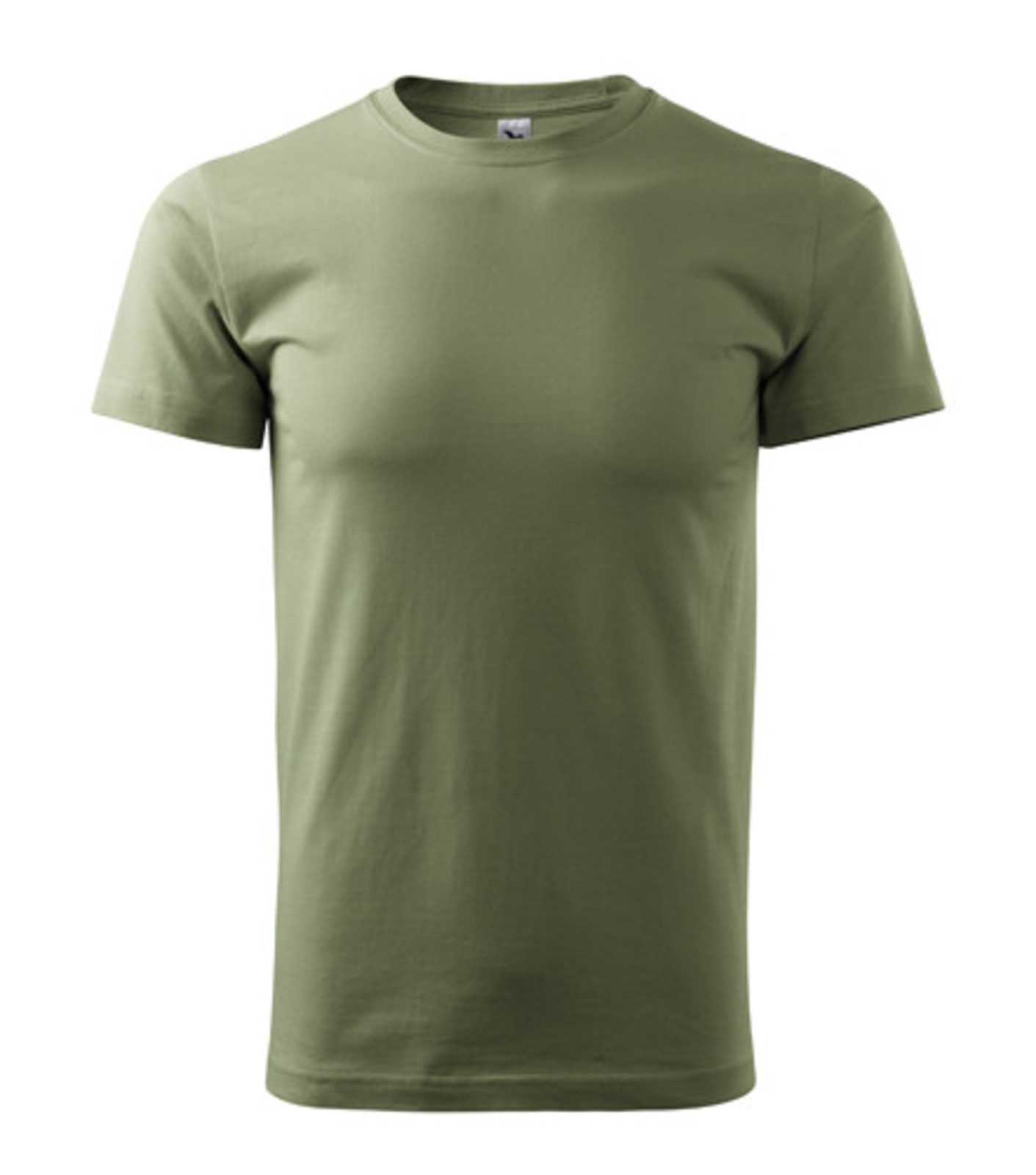 Pánske tričko Malfini Basic 129 - veľkosť: M, farba: khaki