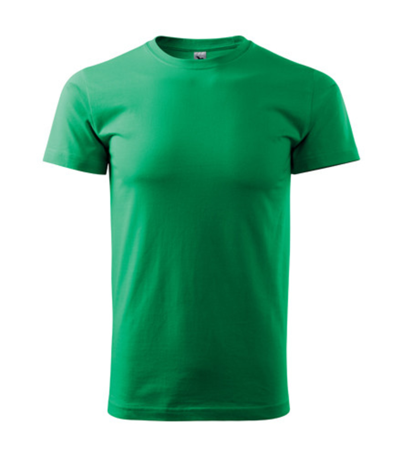 Pánske tričko Malfini Basic 129 - veľkosť: 3XL, farba: trávová zelená