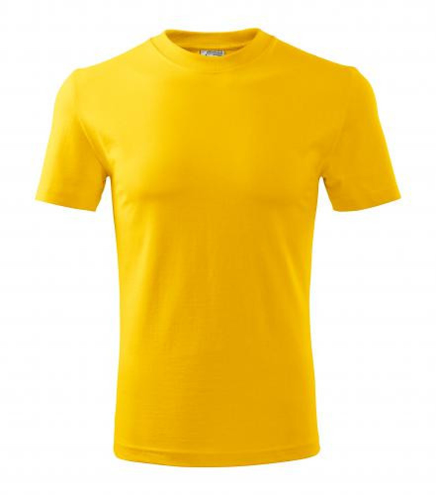 Pánske tričko Adler Classic 101 - veľkosť: L, farba: žltá