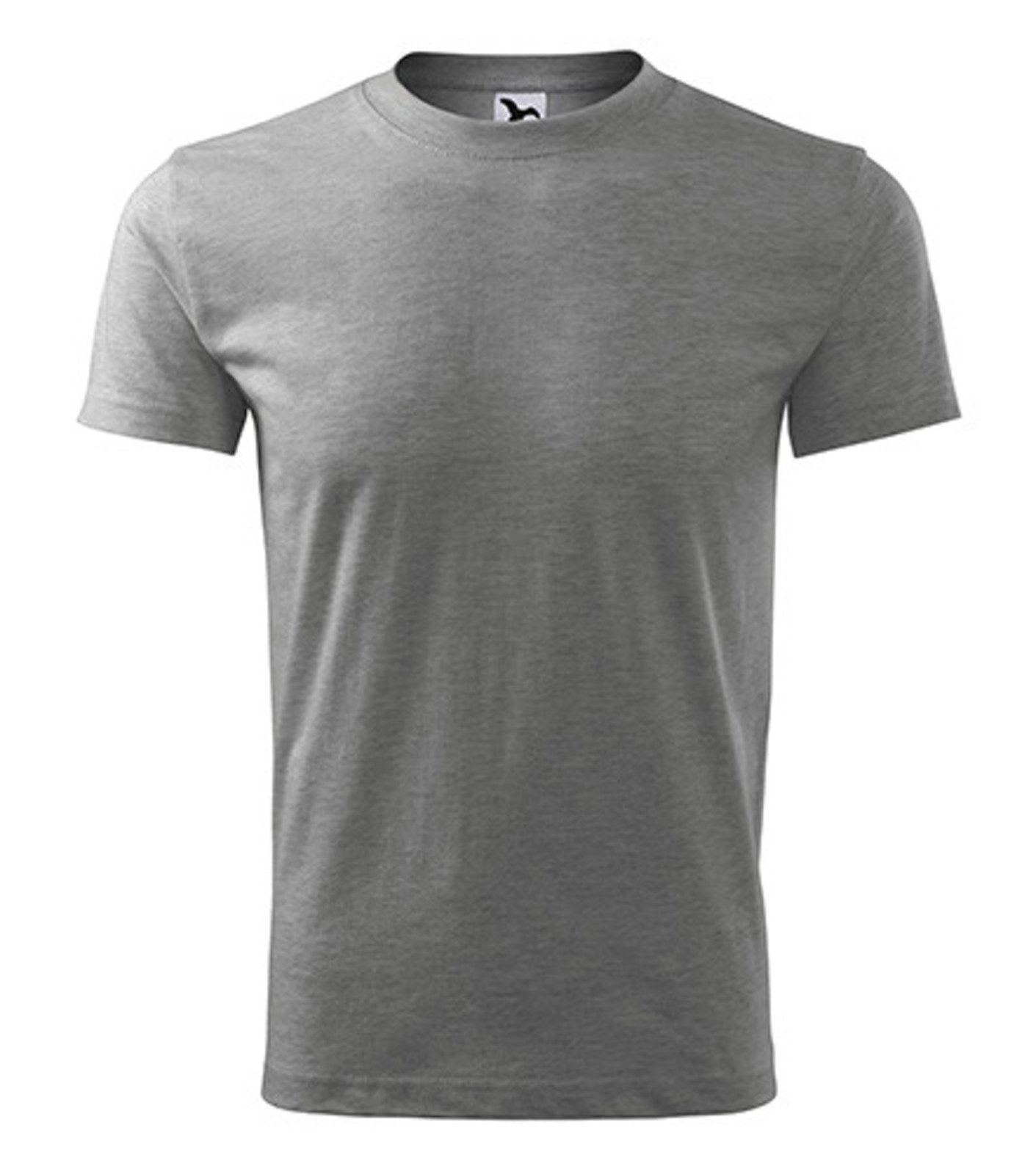 Pánske tričko Adler Classic New 132 - veľkosť: XXL, farba: tmavosivý melír