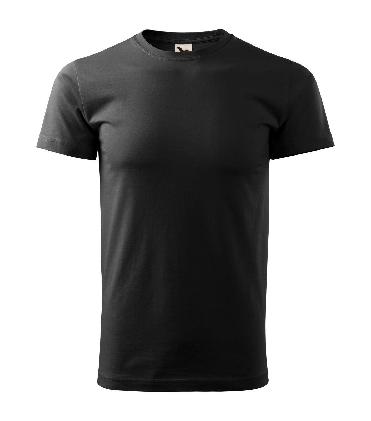 Pánske tričko Basic Recycled GRS 829 - veľkosť: XS, farba: čierna