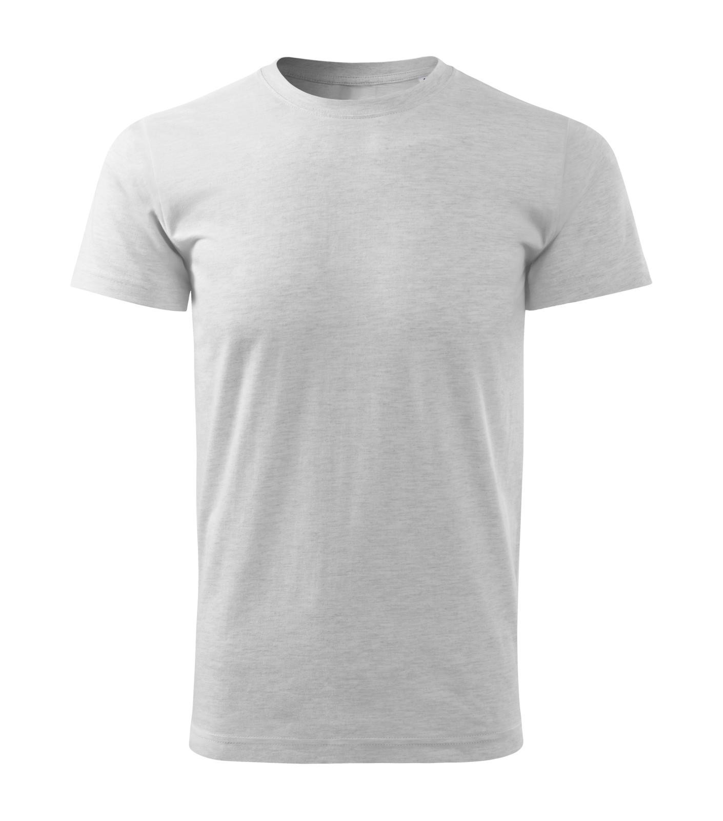 Pánske tričko Malfini Basic Free F29 - veľkosť: XXL, farba: svetlosivý melír
