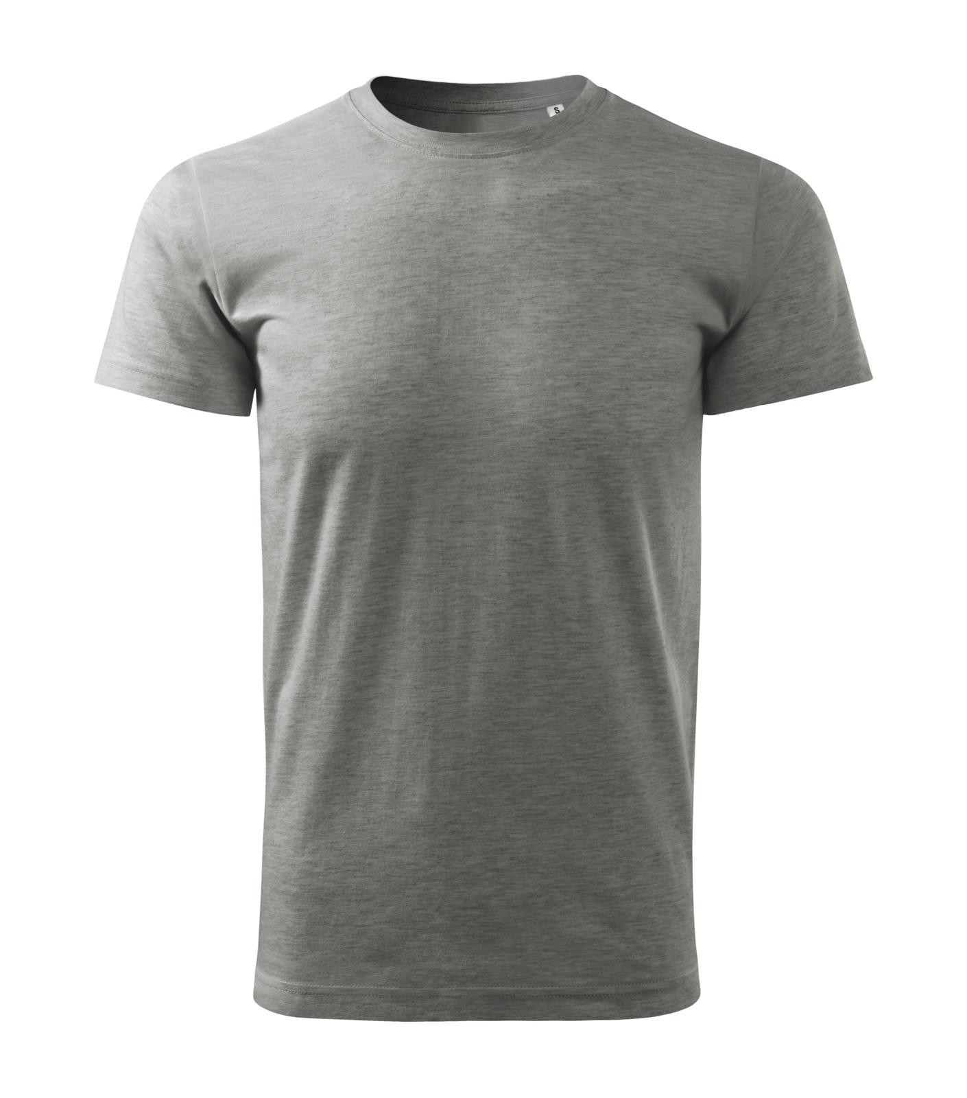 Pánske tričko Malfini Basic Free F29 - veľkosť: XXL, farba: tmavosivý melír