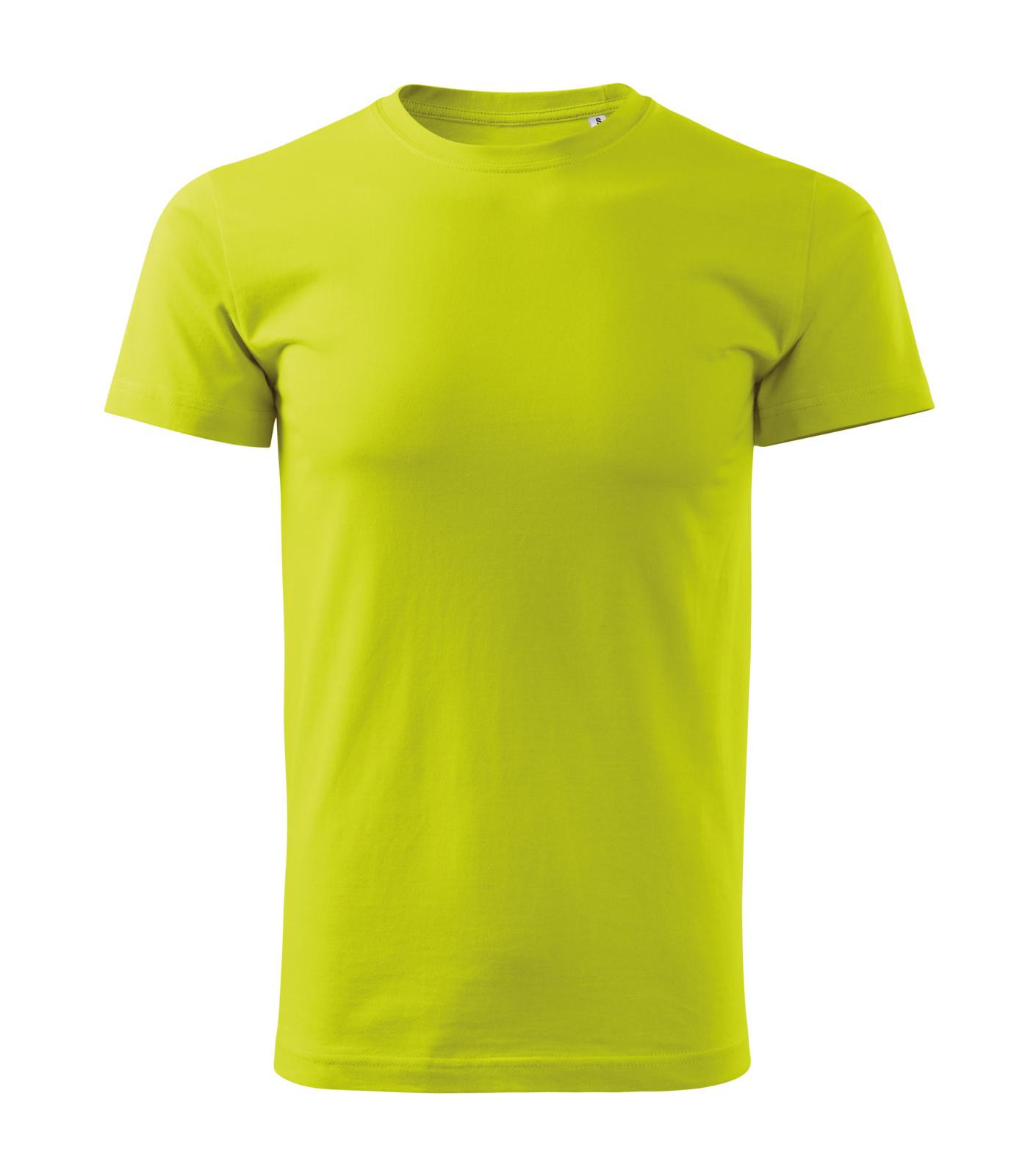 Pánske tričko Malfini Basic Free F29 - veľkosť: XL, farba: limetková