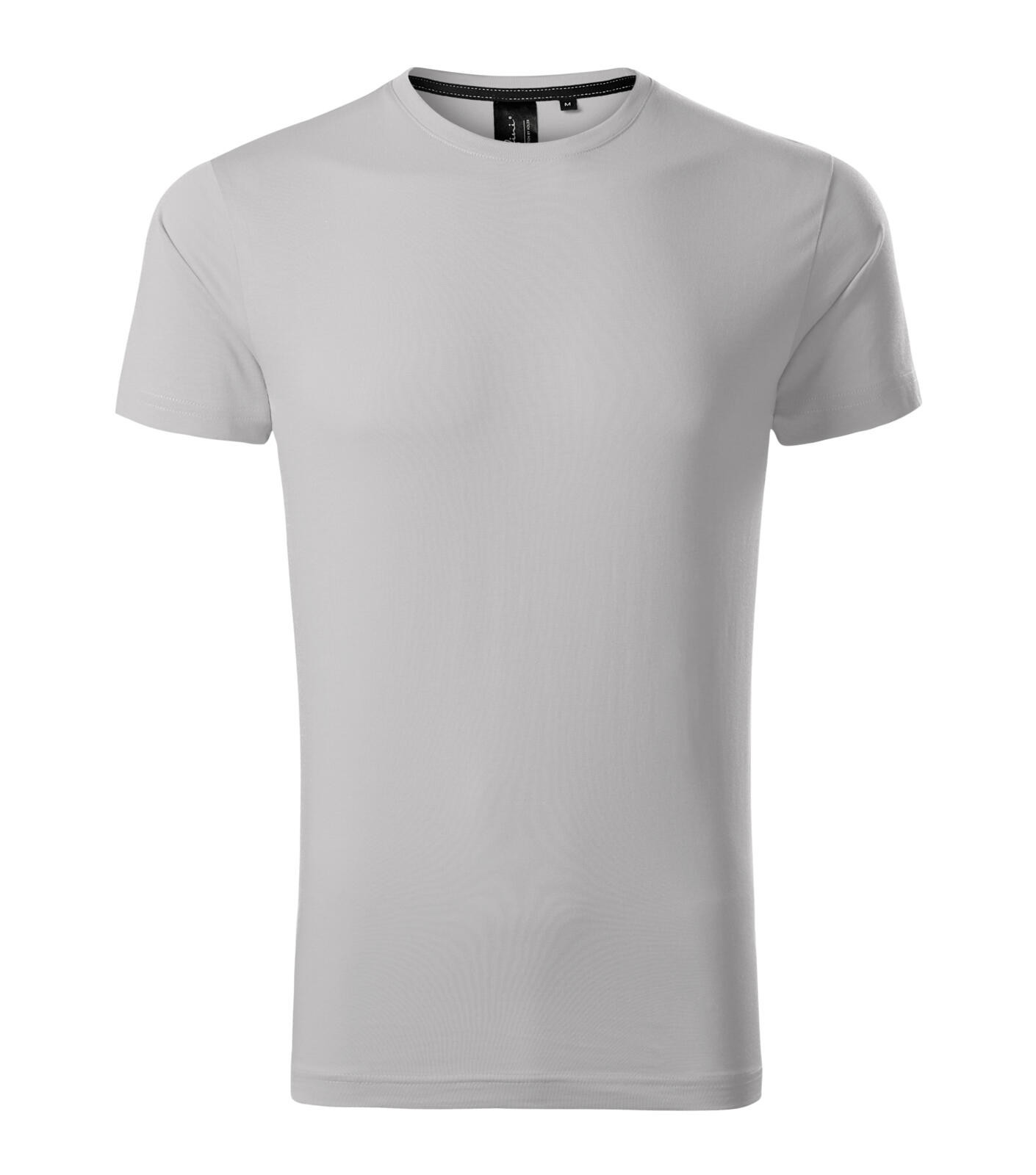 Pánske tričko Malfini Premium Exclusive 153 - veľkosť: M, farba: strieborná