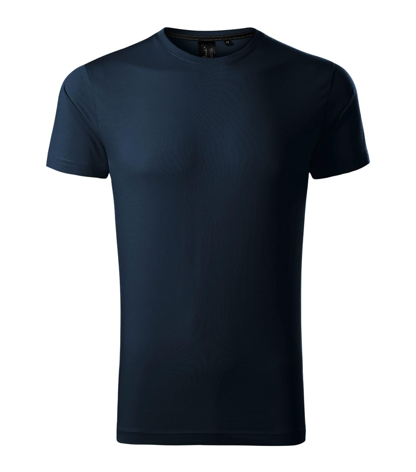 Pánske tričko Malfini Premium Exclusive 153 - veľkosť: M, farba: tmavo modrá