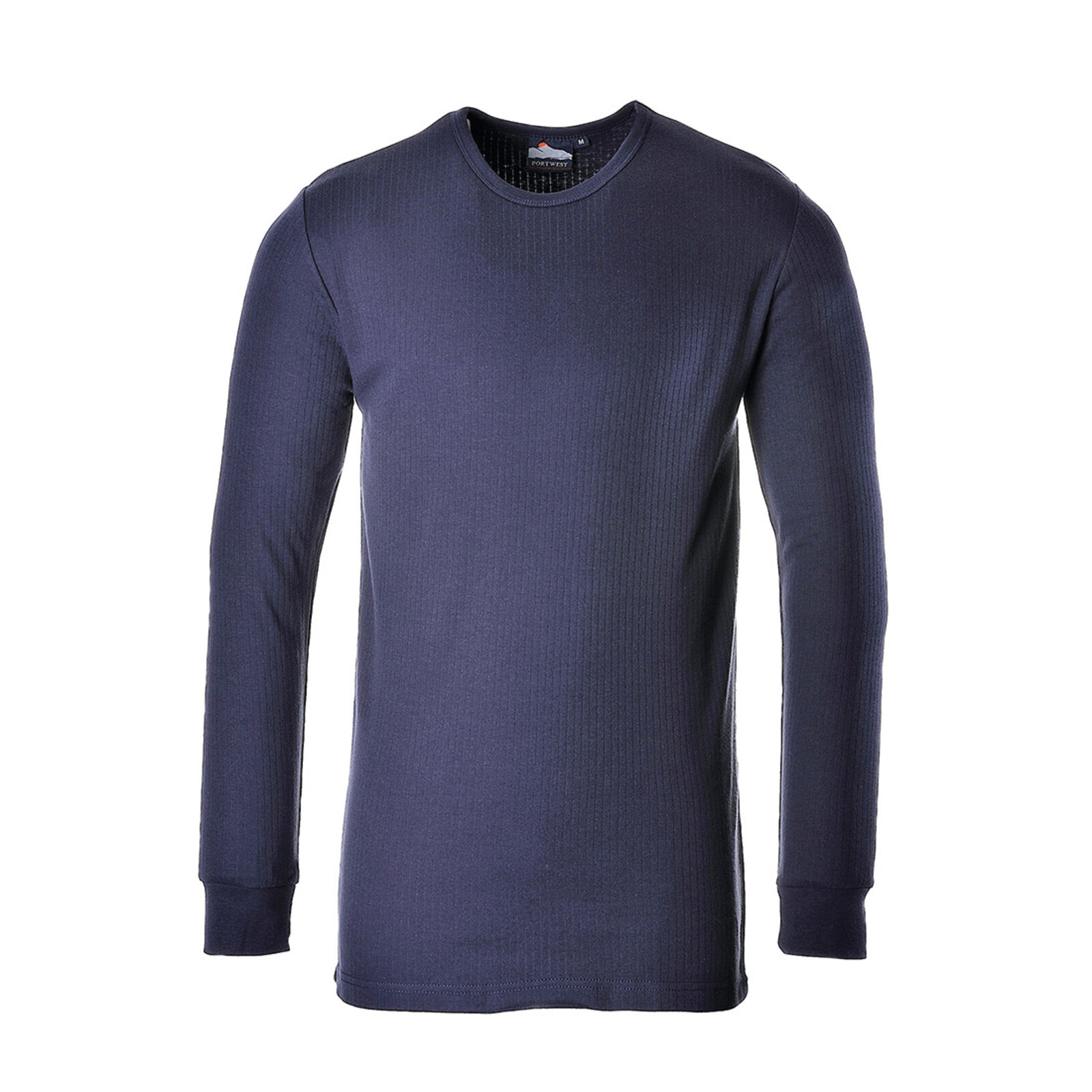 Pánske termo tričko s dlhým rukávom Portwest Thermal B123 - veľkosť: XL, farba: námornícka modrá
