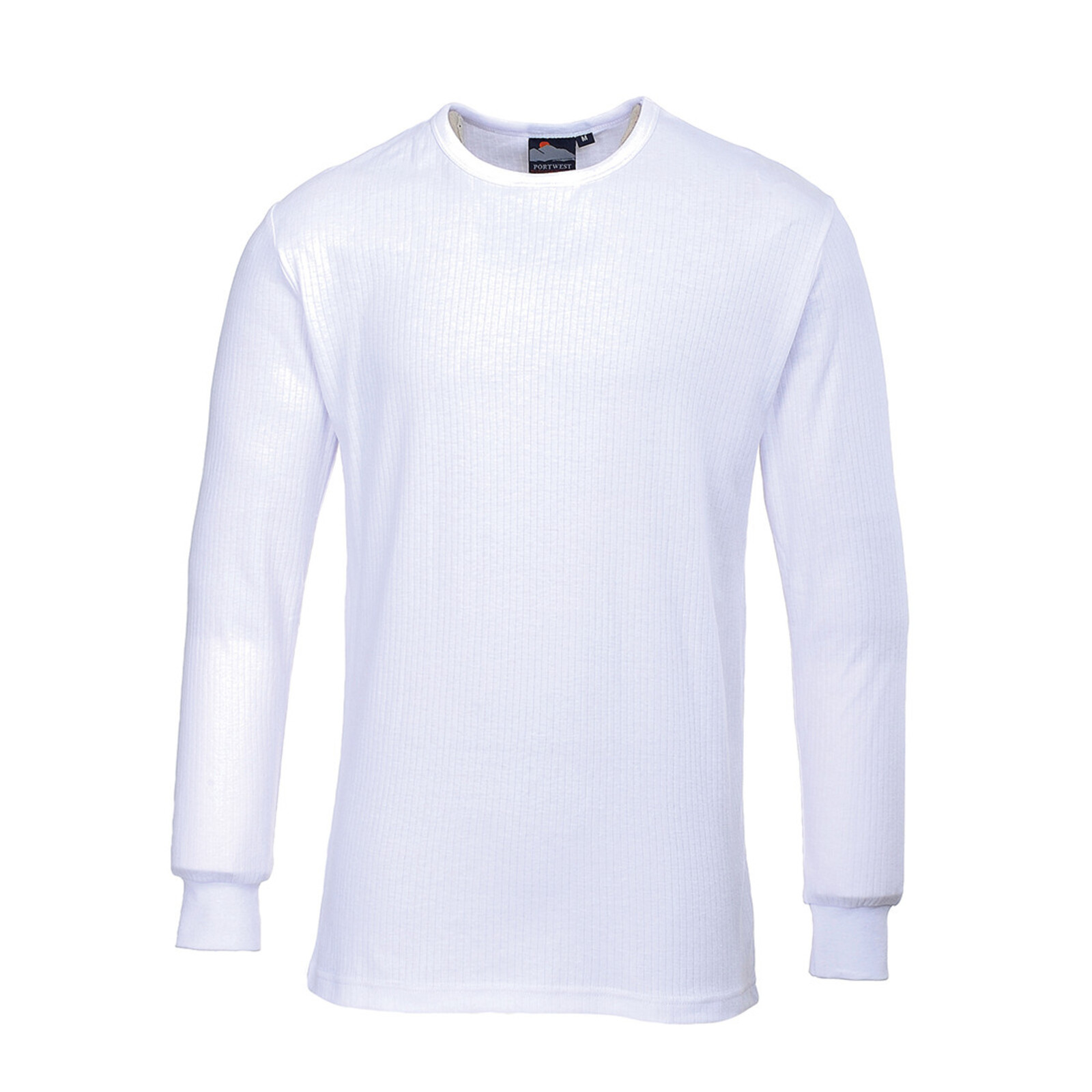 Pánske termo tričko s dlhým rukávom Portwest Thermal B123 - veľkosť: XL, farba: biela